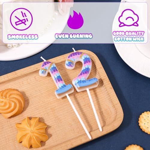 SAVITA Video Game Birthday Candles Set of 12