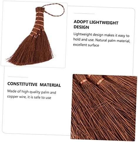 Outanaya 1pc Natural Small Broom for Home Use