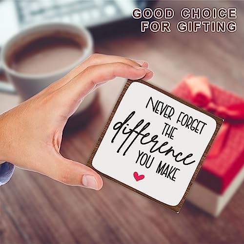 Wooden Sign - Positive Reminder For Home And Office