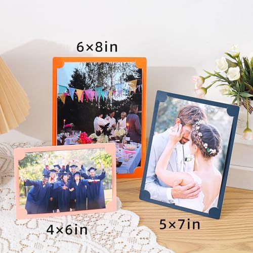 HOTUO 4x6 Paper Frames Set of 10 with Easel