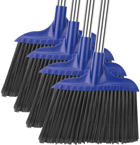 Kefanta 4 Pack Heavy Duty Push Brooms 1