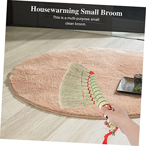 Minkissy 1pc Compact Sorghum Bed Broom Multi-Purpose Cleaning Tool