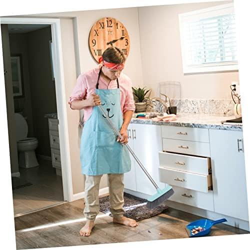 Ipetboom Long Handle Floor Brush for Bathroom and Mopping