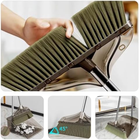 Healifty 1 Set Broom and Dustpan Cleaning Kit