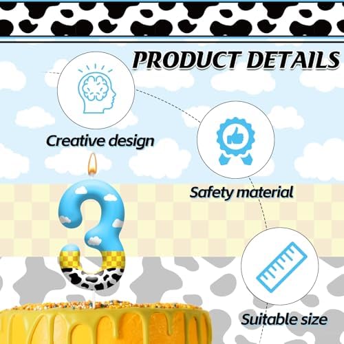 Toy Inspire Game Story Birthday Candles for Kids 1