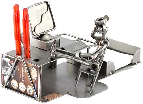 Steelman24 Nuts and Bolts Sculpture - Unique Office Home Decor Gift