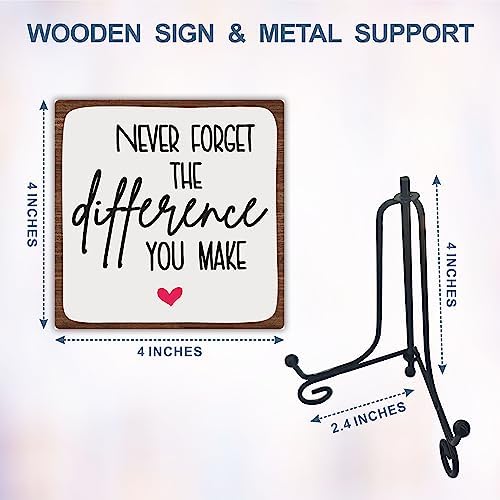 Wooden Sign - Positive Reminder For Home And Office