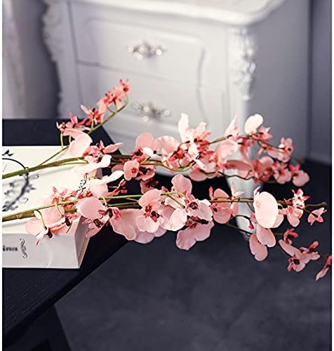 Artificial Dancing Orchid with Bottle High-end Silk Flower Decoration