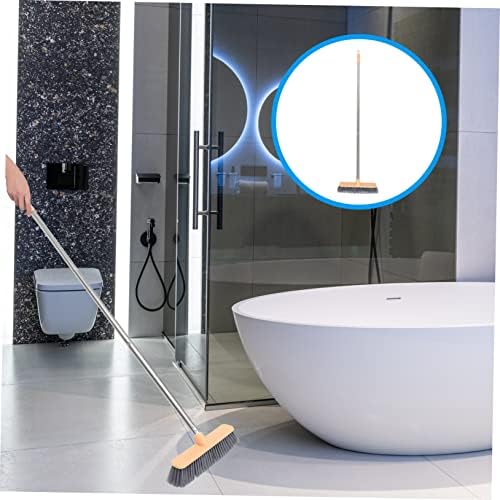 Minkissy 1pc Multi-Purpose Cleaning Broom Brush for Bathrooms and Floors