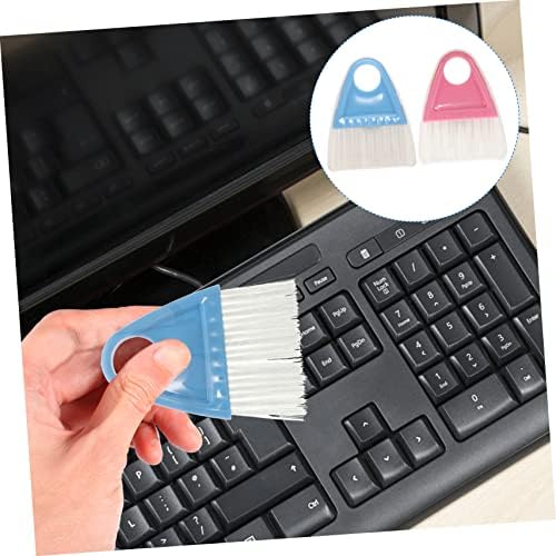 TOKIDNY 2sets Desktop Dustpan Broom Set Pet Hair Cleaning Tool