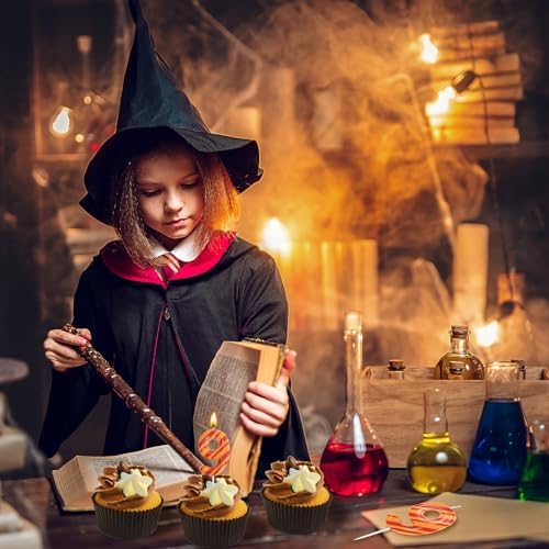 DERTE Number 9 Magic Wizard Birthday Candle