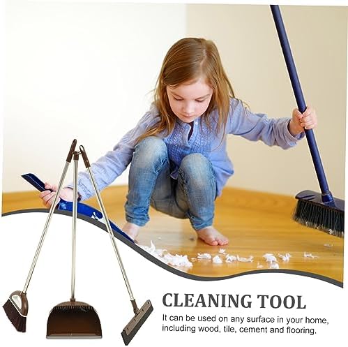 Healifty 1 Set Lightweight Dustpan and Broom for Home Cleaning
