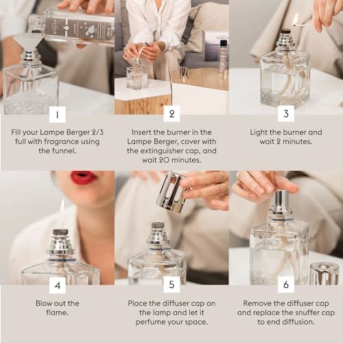 MAISON BERGER Fragrance Lamp - Beige 37 x 37 x 51 Inches