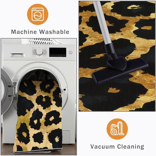 Zoolicious Leopard Print 2x3 Area Rug