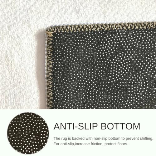 Yellow Brown Burst Abstract Marble Area Rug for Guestroom