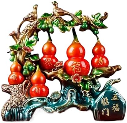 Chinese Feng Shui Resin Wealth Statue - 73cm