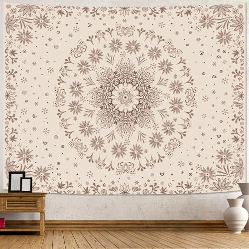 Fowocu Boho Mandala Tapestry 40x30 Inch