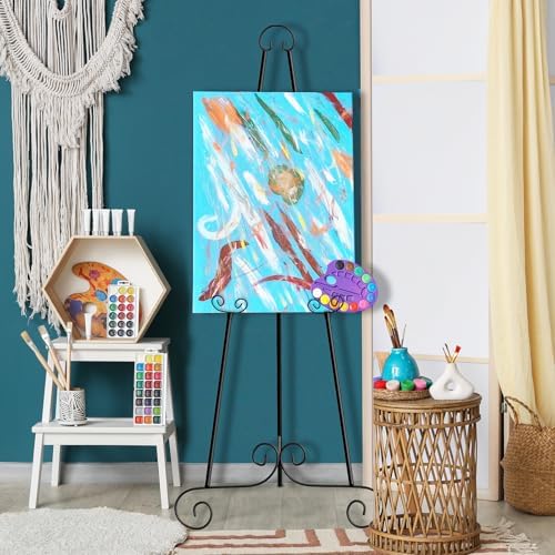 Nandae 46 H Metal Scroll Display Easel