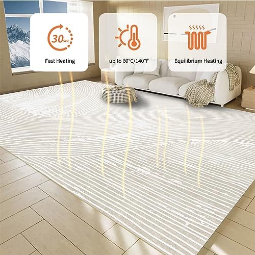 NujorWarm 220V-240V Graphene Heating Rug 200x290cm