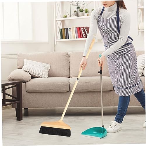 Ipetboom 28C Push Broom with Long Handle and Angled Bristles