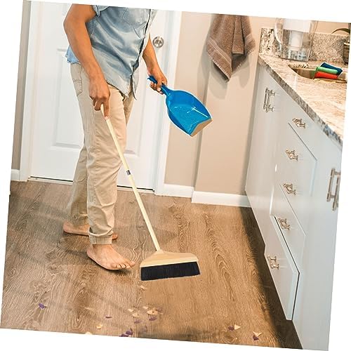 Ipetboom 28C Push Broom with Long Handle and Angled Bristles