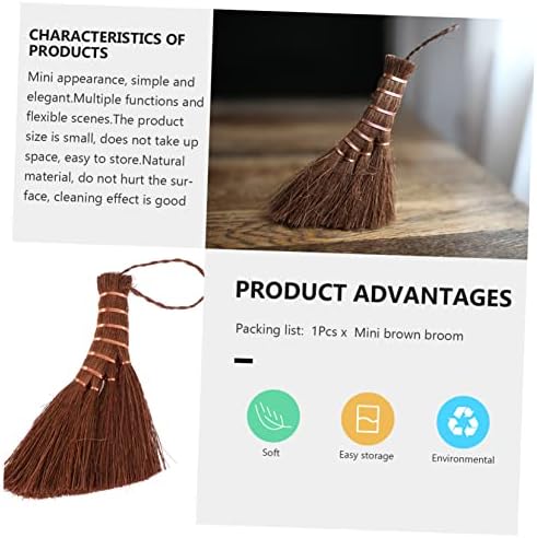 SHERCHPRY 1pc Lightweight Mini Broom for Home Cleaning