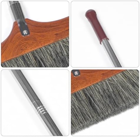 HIAKDOFT Handle Soft Broom Detachable Design