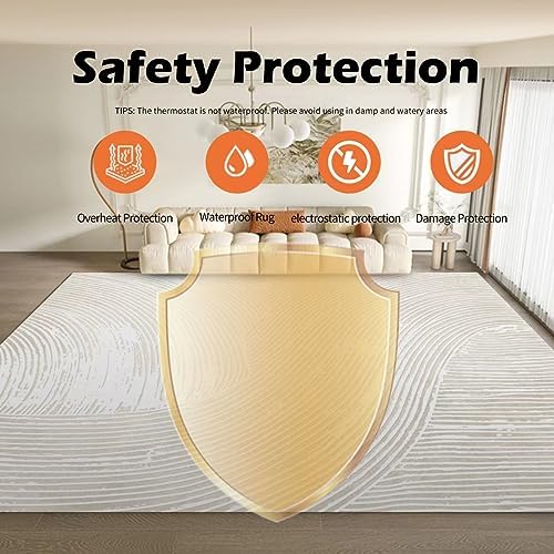 NujorWarm 220V-240V Graphene Heating Rug 200x290cm