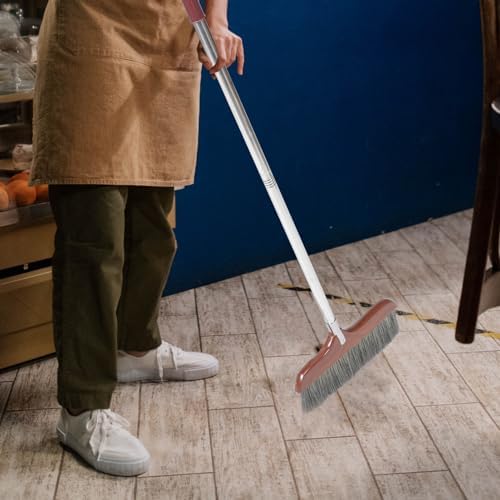 HIAKDOFT Handle Soft Broom Detachable Design