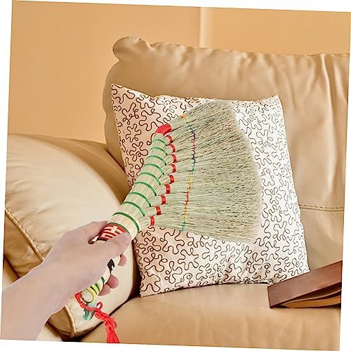 Minkissy 1pc Compact Sorghum Bed Broom Multi-Purpose Cleaning Tool