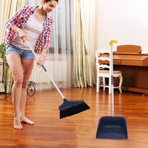 Lurrose Hand Broom with Dustpan Combo Set 1
