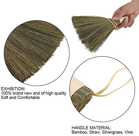 Aqur2020 Manual Small Broom Handmade Dust Cleaner
