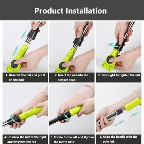 Rubber Broom Pet Hair Remover for Hardwood Floor