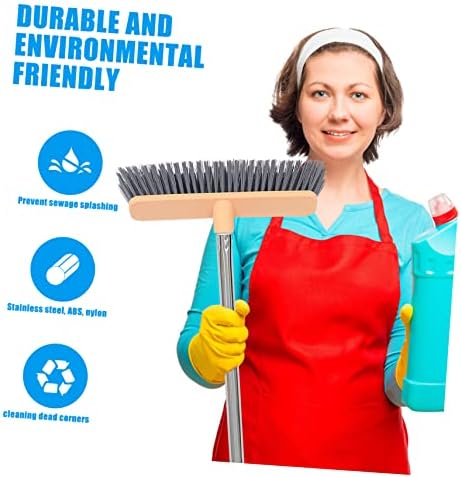 Minkissy 1pc Multi-Purpose Cleaning Broom Brush for Bathrooms and Floors