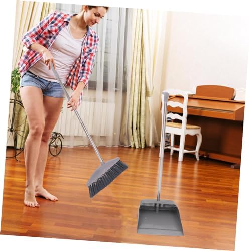 Ipetboom Long Handle Dustpan Broom Set