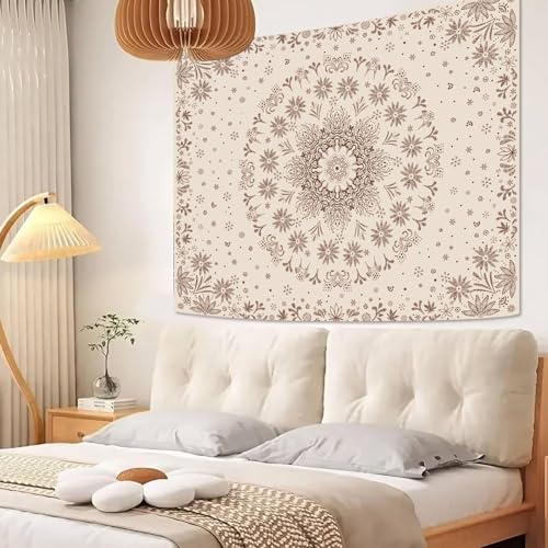 Fowocu Boho Mandala Tapestry 40x30 Inch