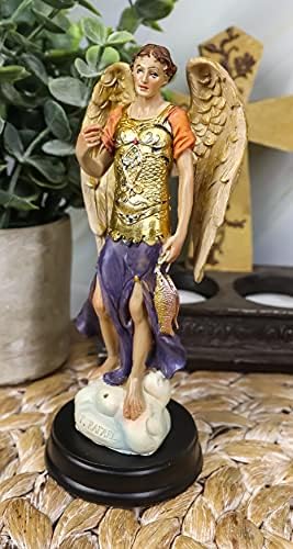 Ebros Archangel Raphael Figurine 525 Inch Healing Angel Sculpture