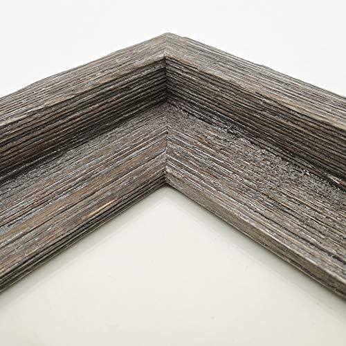 IKEREE Rustic Barnwood Picture Frame 85x11 1
