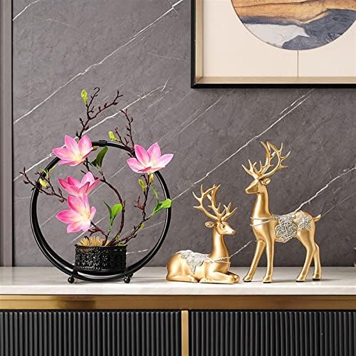 Artificial Magnolia Flower Set Tabletop Decor 1