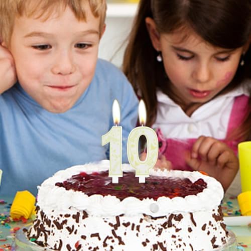 Hongplus Wizard Birthday Candles Number 9 Cake Topper Decoration