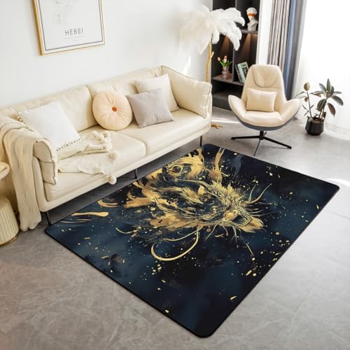 Feelyou 3x5 Dragon Area Rug Kids Bedroom Decor