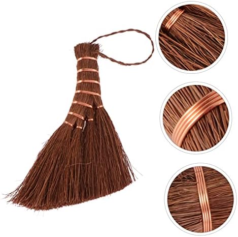 WOFASHPURET 1pc Lightweight Natural Palm Broom
