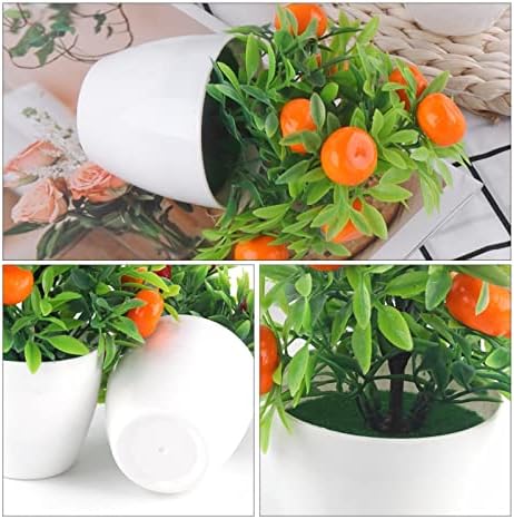 Premium Artificial Bonsai Grey Office Table Decor
