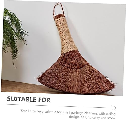 Ergonomic 1Piece Palm Broom for Home Kitchen and Office Use