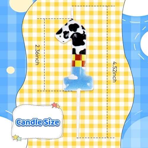 Wanlab Toy Inspired Story Birthday Number Candle Number 1