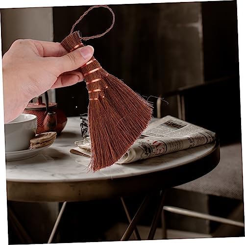 TOBBOMEY 1Pc Compact Hand Broom for Small Spaces