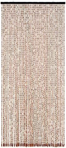 FlavorThings Bohemian Bamboo Beaded Curtain 36x79inch