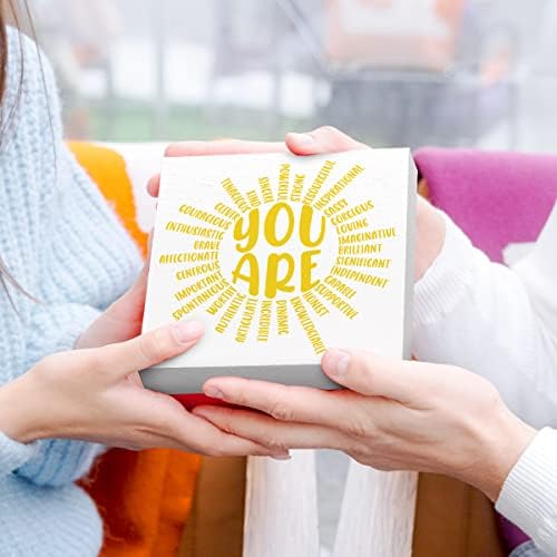 Inspirational Wooden Block Sign You Are Sun