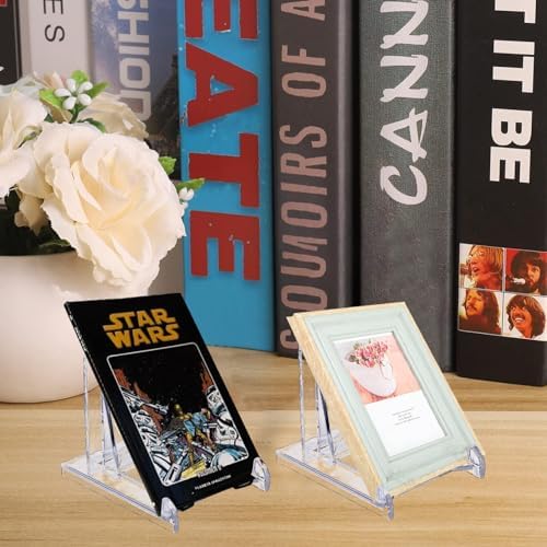 Adjustable Acrylic Display Easel Stand 24 Pieces