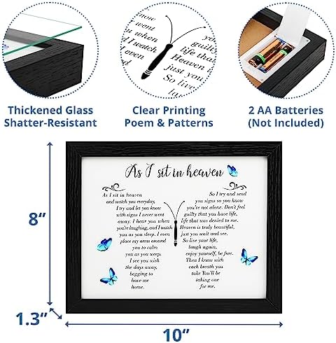 Fabuday Memorial Gifts LED Shadow Box
